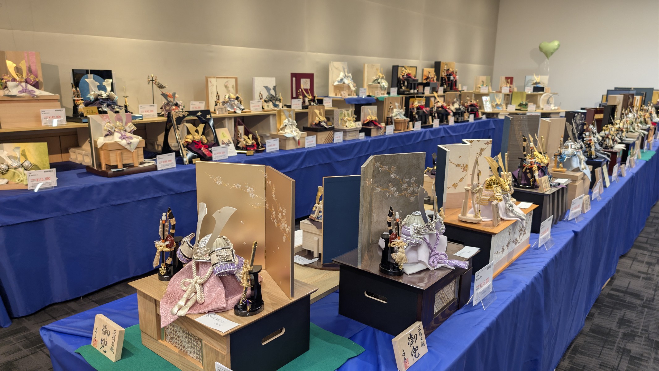 五月人形合同展示会　五月人形　展示会