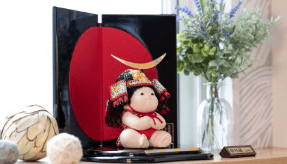 五月人形 木目込飾り