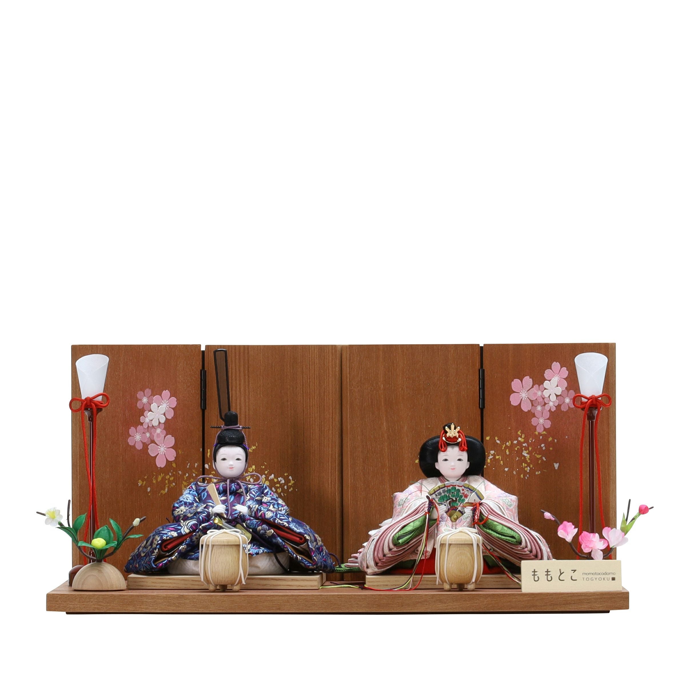 ももとこ 親王飾り「monet/モネ」 | トラディショナル 親王飾り | 人形