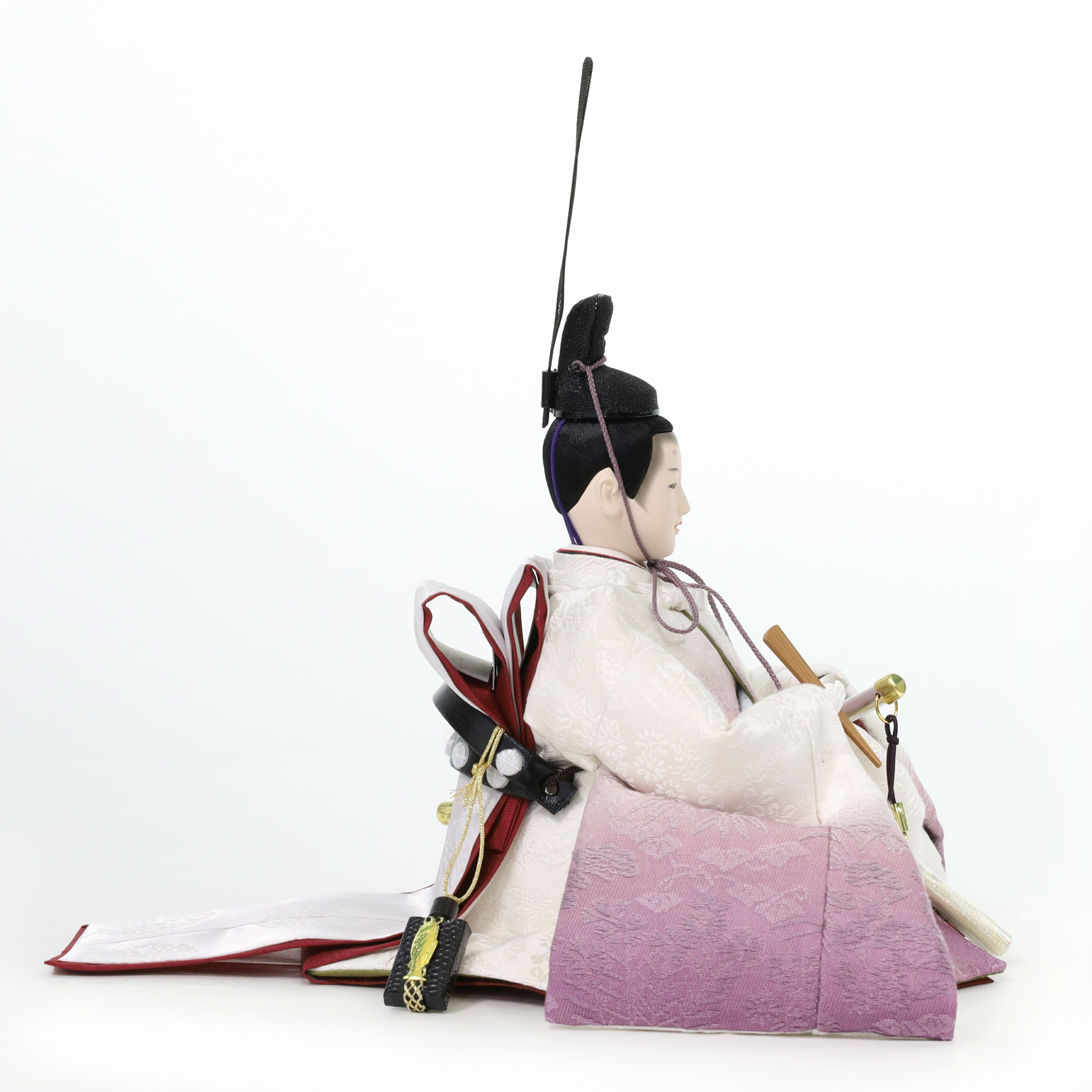 草木染 親王飾り「深見」 | トラディショナル 親王飾り | 人形の東玉