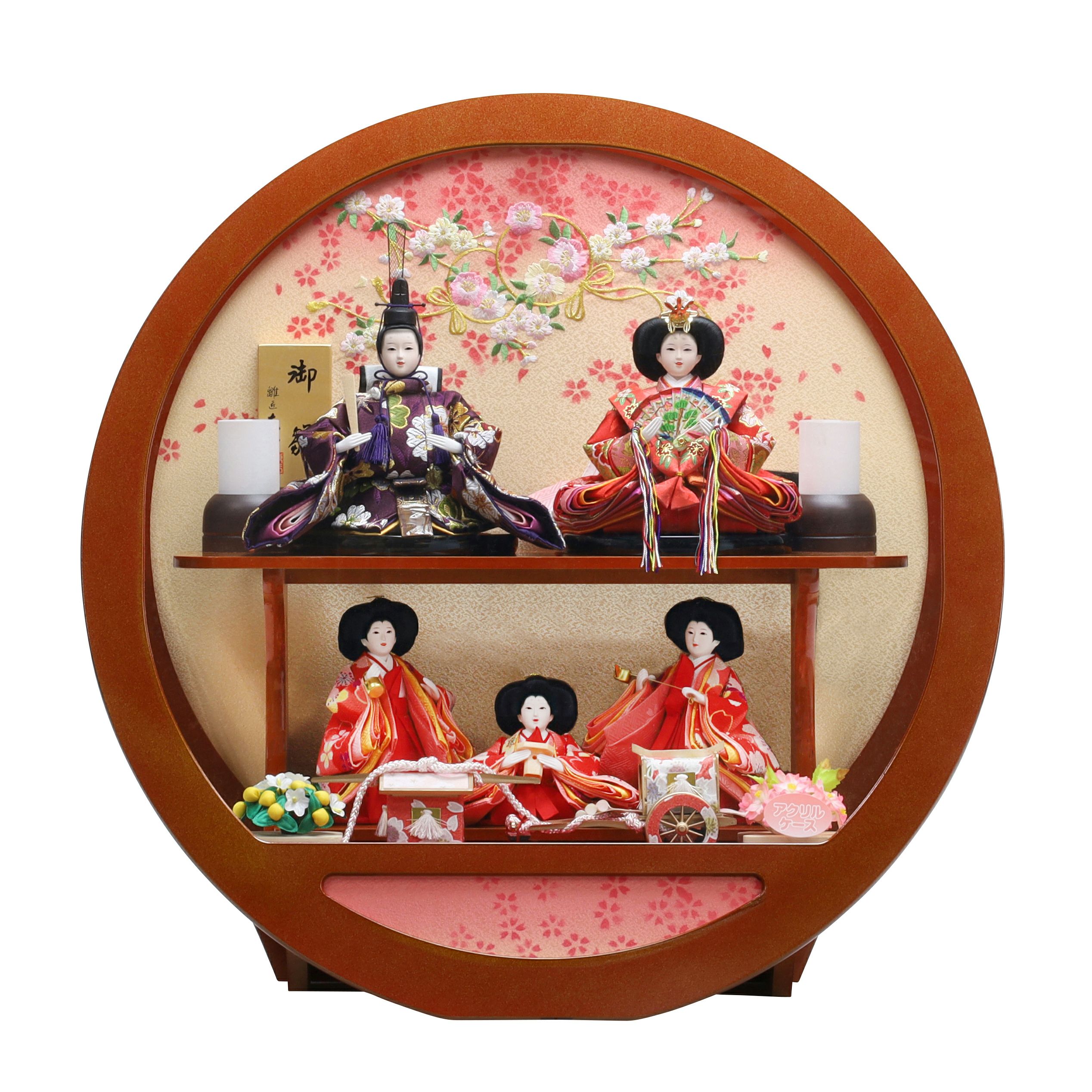東玉の雛人形｜思い出をひとまとめに。雛人形のケース飾り