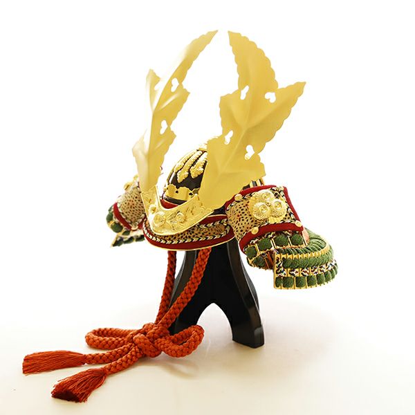 別所実正 【兜単品】櫃付き「5号梶の葉前立」 | トラディショナル 兜