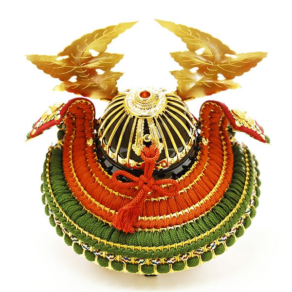 別所実正 【兜単品】櫃付き「5号梶の葉前立」 | トラディショナル 兜