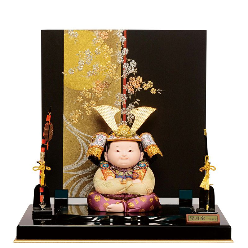 端午木目込人形「皐月童 樹」