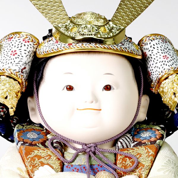 端午木目込人形 「皐月童 樹」 | トラディショナル 端午木目込み