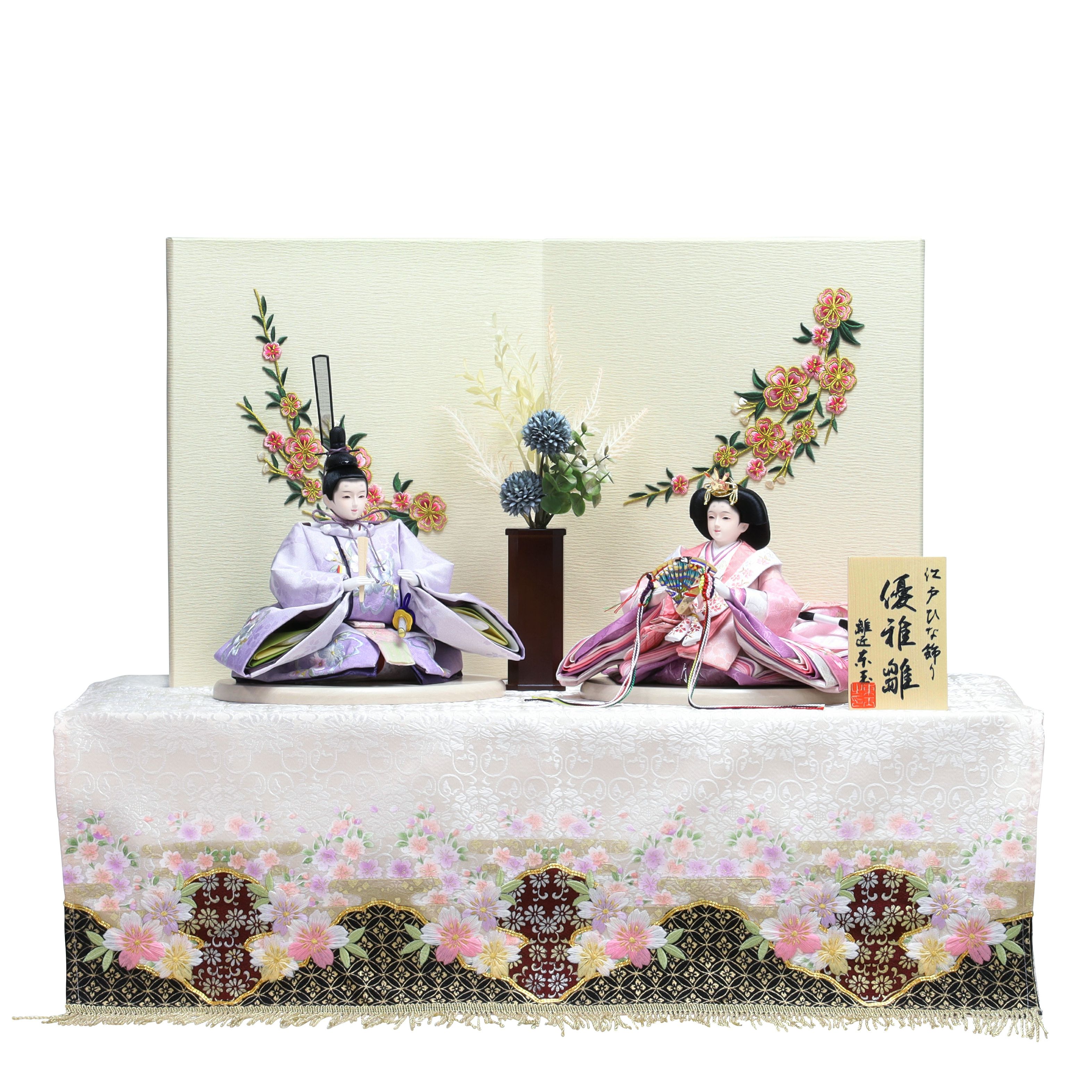 東玉の雛人形｜江戸時代の様式を現代風にアレンジ「優雅」シリーズ