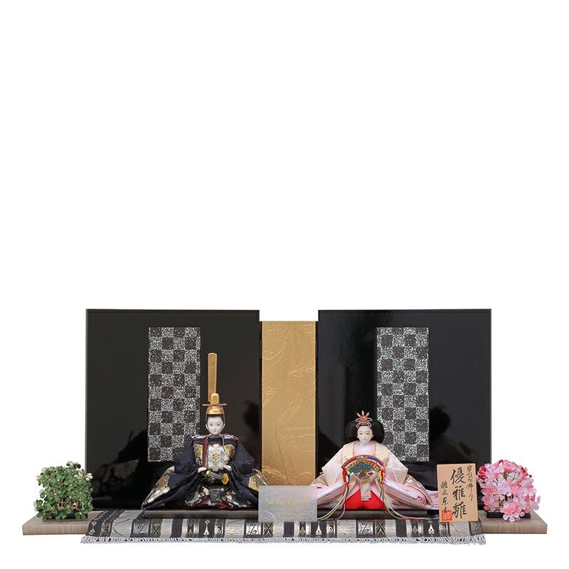 優雅 親王飾り「彩左京」 | トラディショナル 親王飾り | 人形の東玉