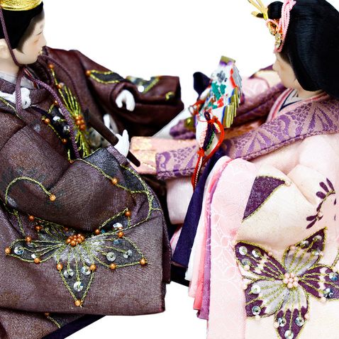 優雅 親王飾り「華銀河」 | トラディショナル 親王飾り | 人形の東玉