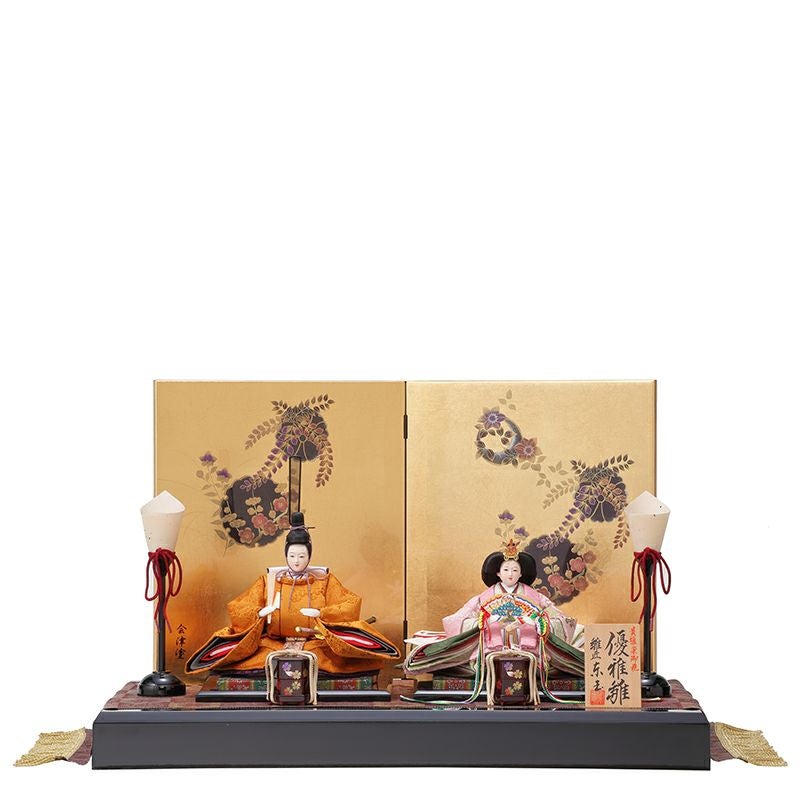 優雅 親王飾り「王朝錦」 | トラディショナル 親王飾り | 人形の東玉