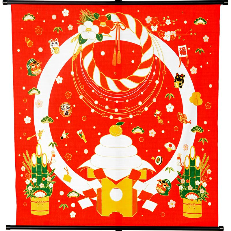 タペストリー お正月 | 和の小物 | 人形の東玉