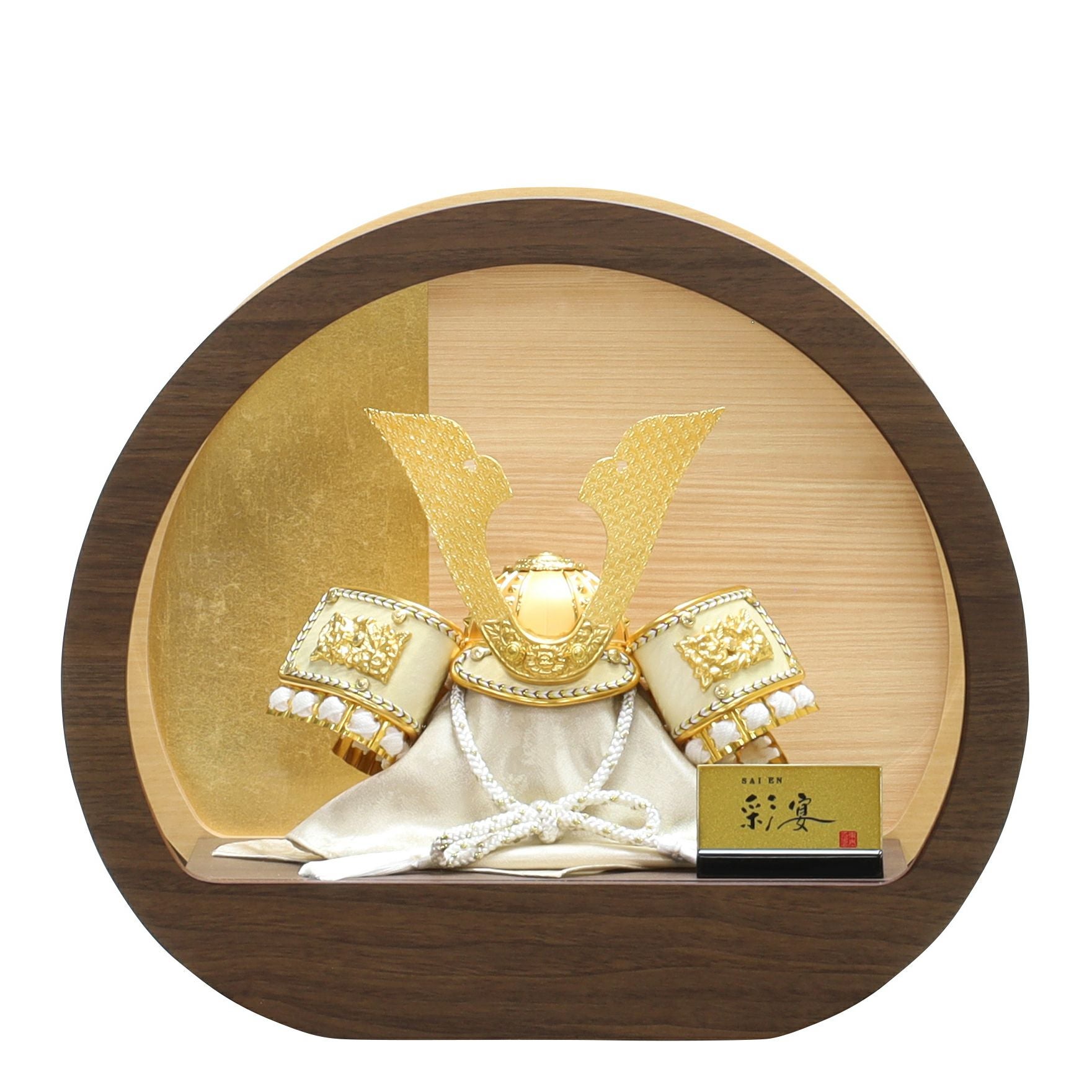 レビューを書く - ケース入り兜飾り「6号 金中鍬形」 | 人形の東玉