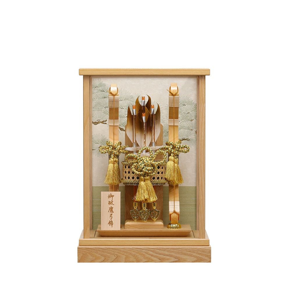 正月飾り 破魔弓「11号寿」 | ケース入り | 人形の東玉