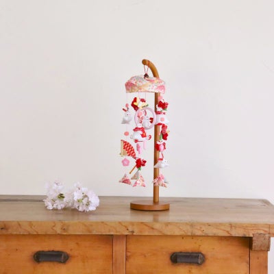 ひなつるし飾り「うさぎっ子 あかり」