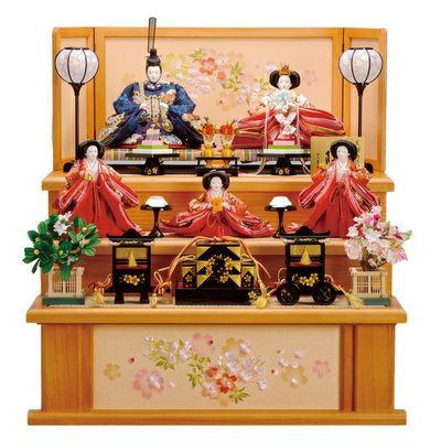 三段飾り「春雛」