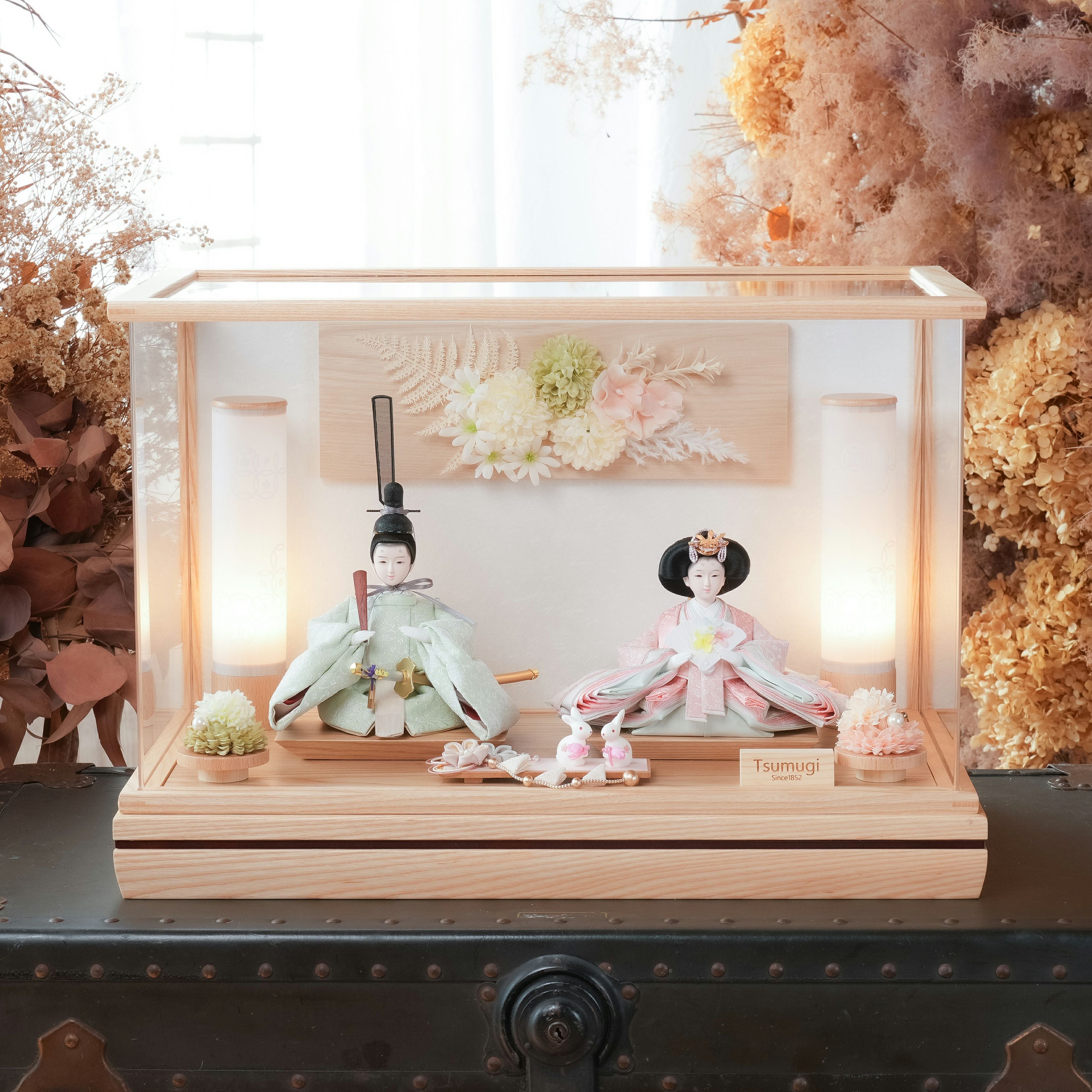 ケース入り 親王飾り「芽」 レビュー | 人形の東玉