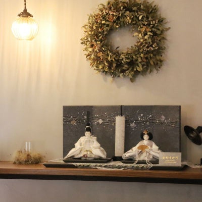 雛人形優雅 親王飾り 田村芙紗彦・銀霞