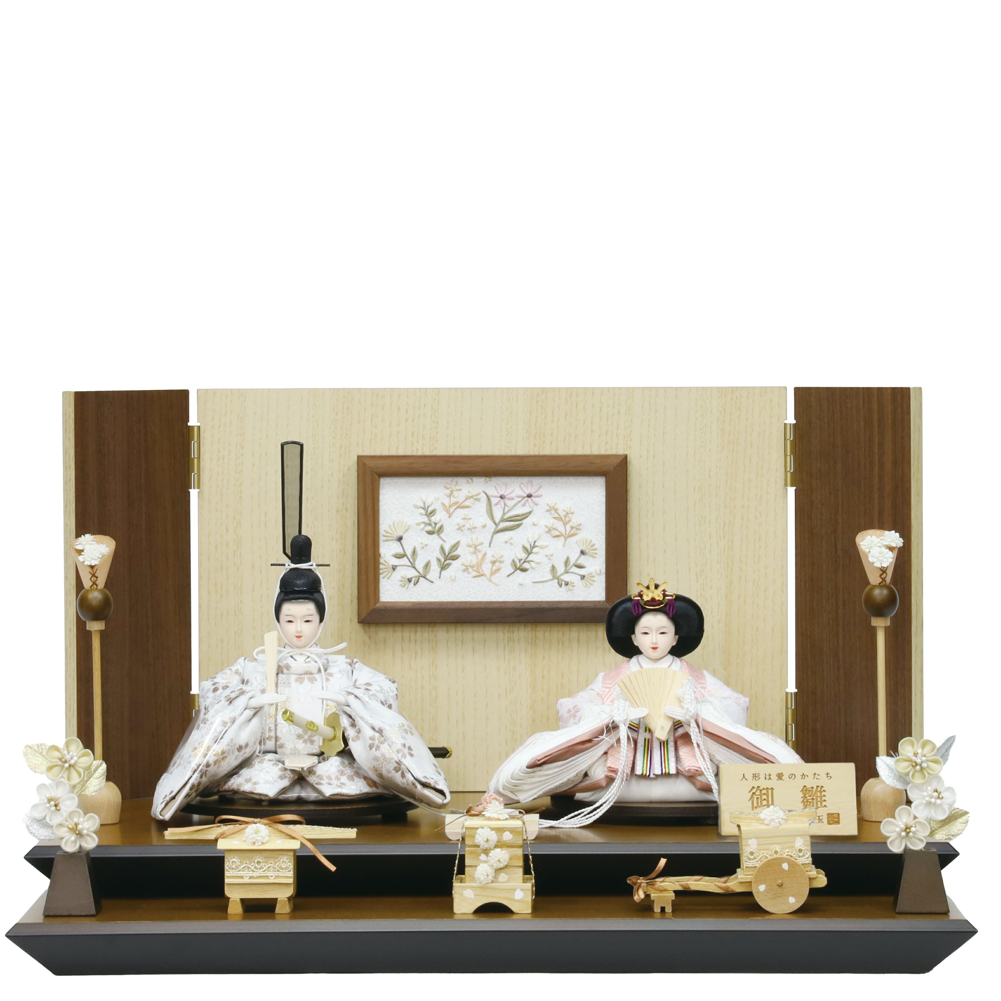 親王飾り ラテ | トラディショナル 親王飾り | 人形の東玉