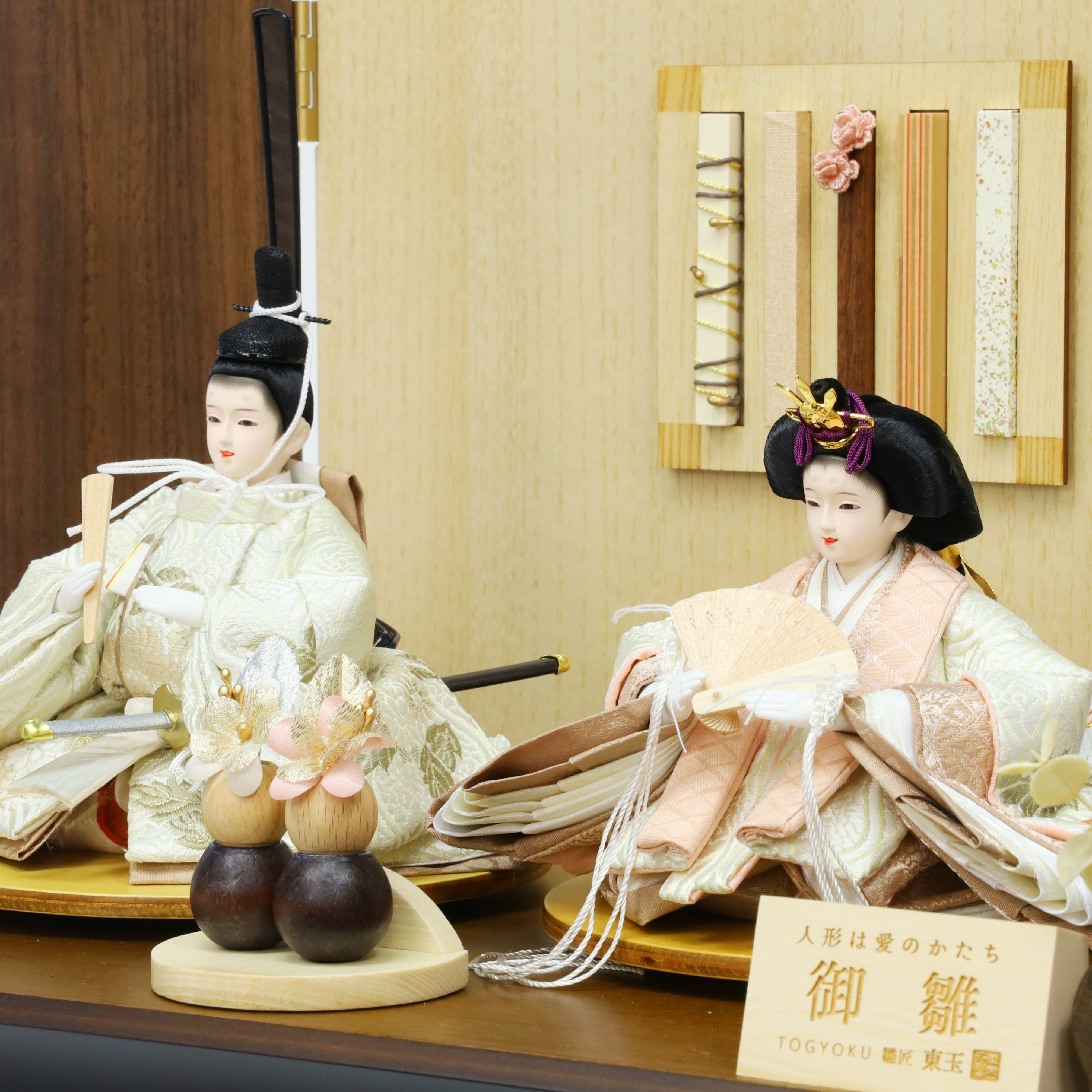 親王飾り ダミエ | トラディショナル 親王飾り | 人形の東玉