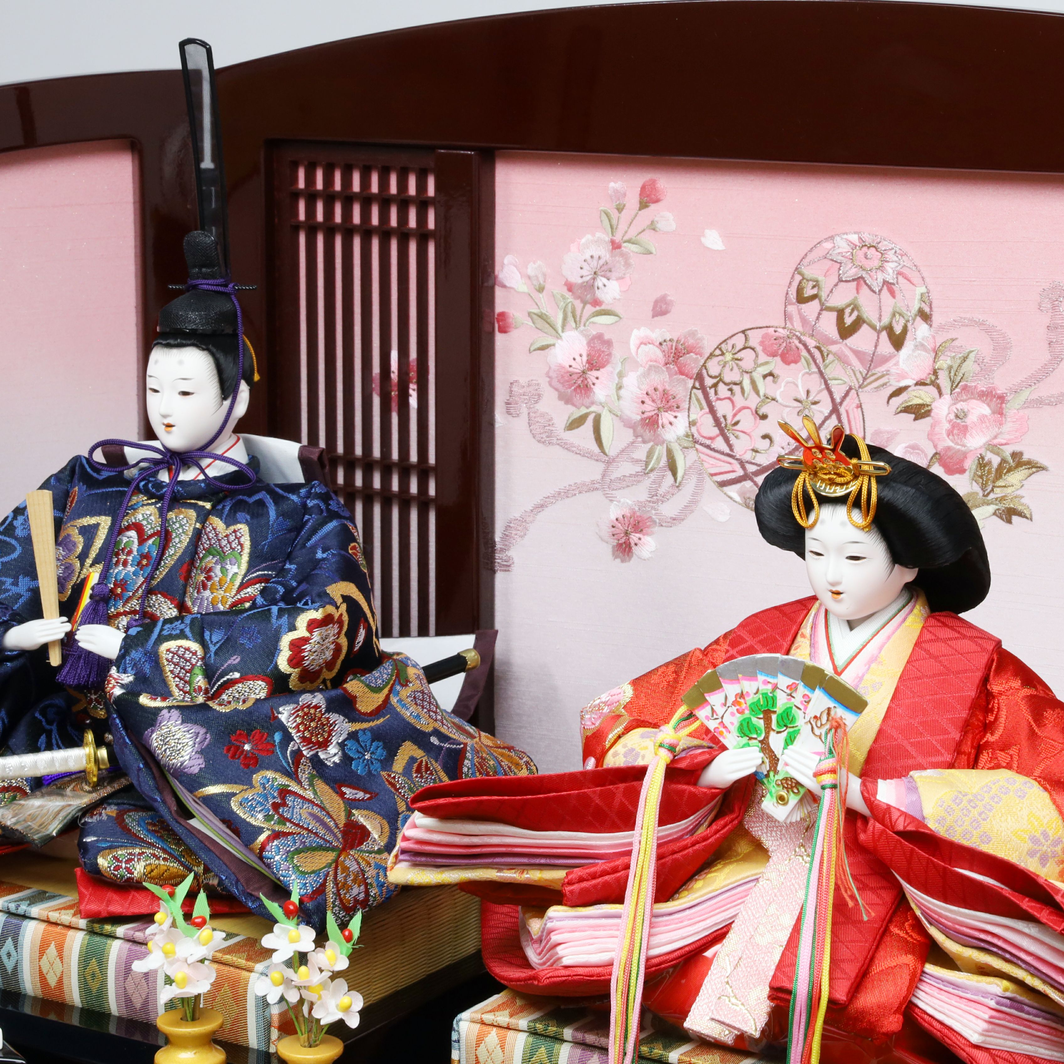 三段飾り 彩花 | トラディショナル 段飾り | 人形の東玉