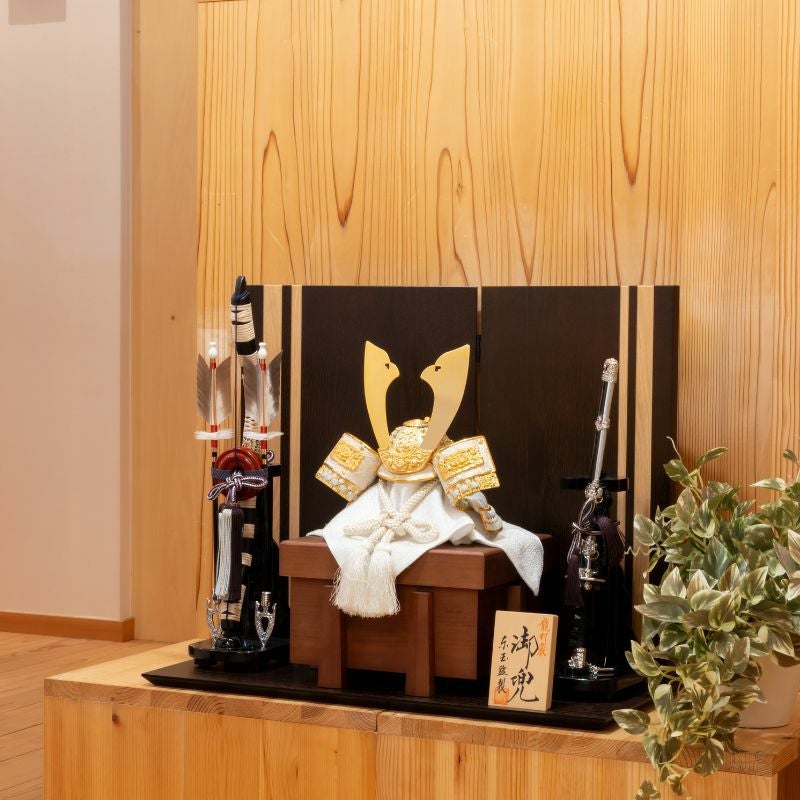 五月人形龍村裂-8号悠心