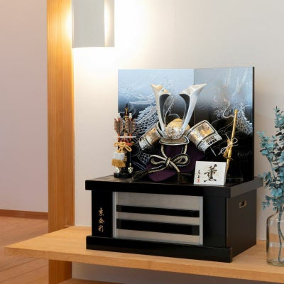 五月人形収納飾り-12号悠銀