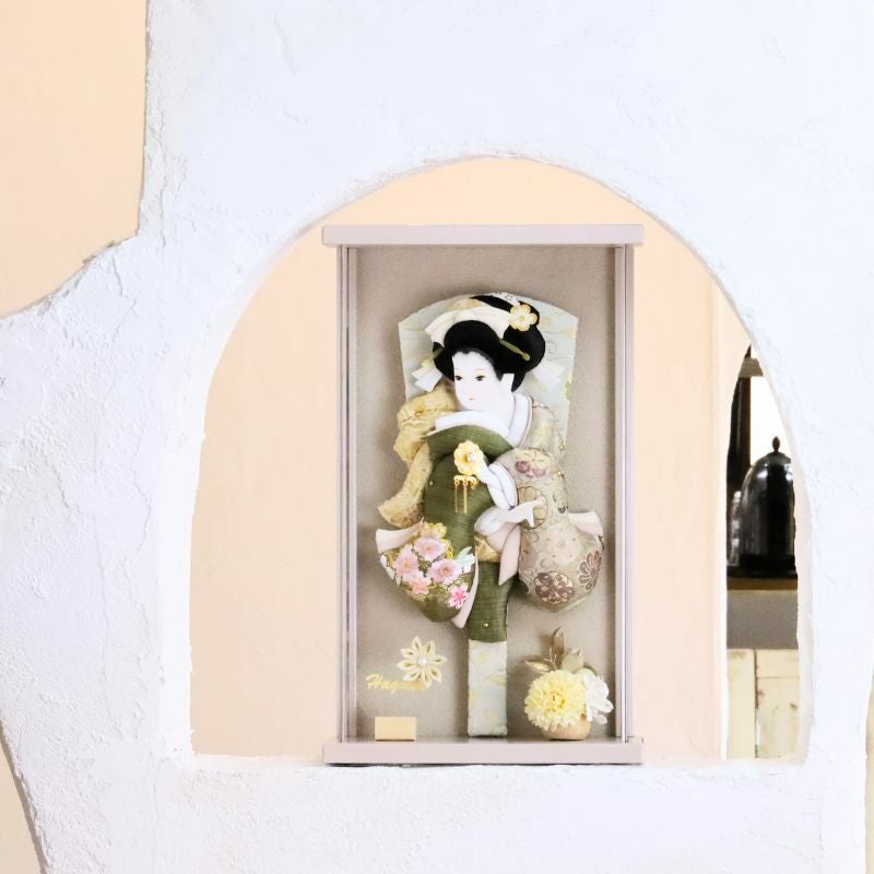  壁掛け羽子板飾り-美月Ⅱ