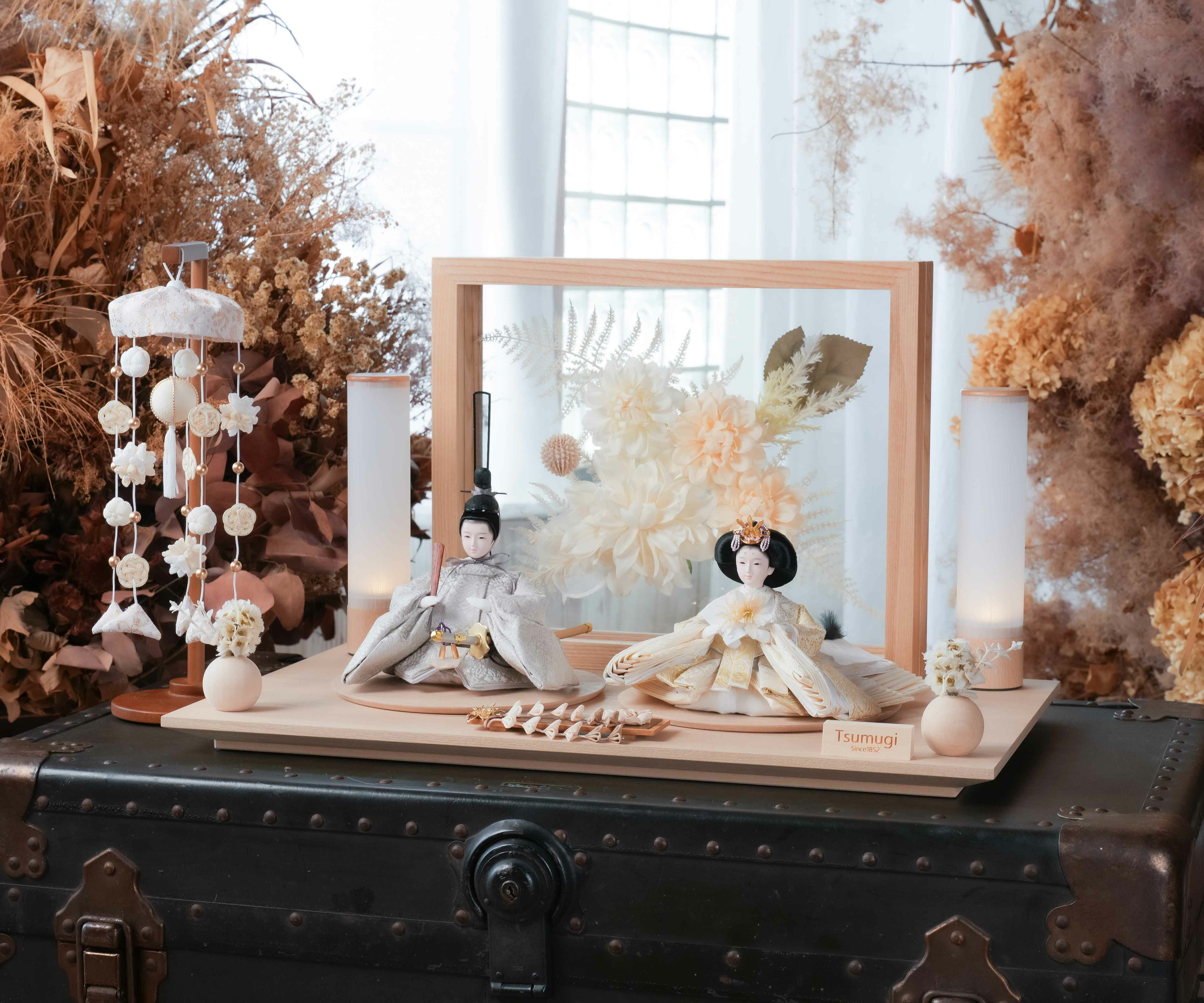 ひなつるし飾り「ミニつるし ゴールド」 | つるし飾り | 人形の東玉